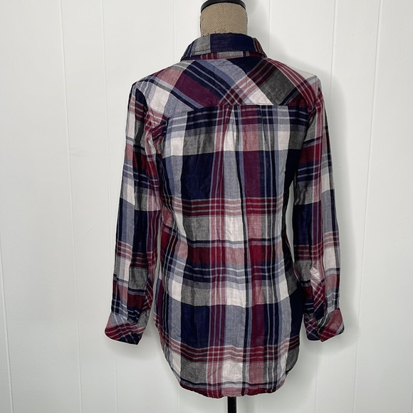 Rails Plaid Soft Button Front Shirt - Picture 6 of 8
